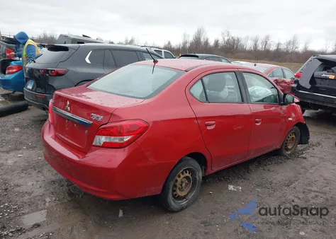 2018 Mitsubishi Mirage G4 Es from USA, damaged, VIN ML32F3FJ3JHF01689